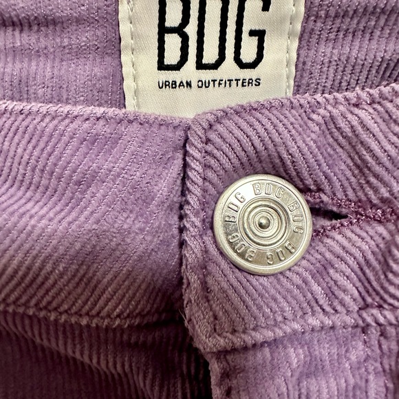 Urban Outfitters *Sold Out* London Purple Corduroy Flare Pants Sz 32x32 BNWT - Picture 3 of 7